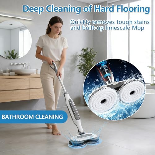 S7001 Upgraded Steam Mop Replacement Brush Pads, Compatible - Image 3