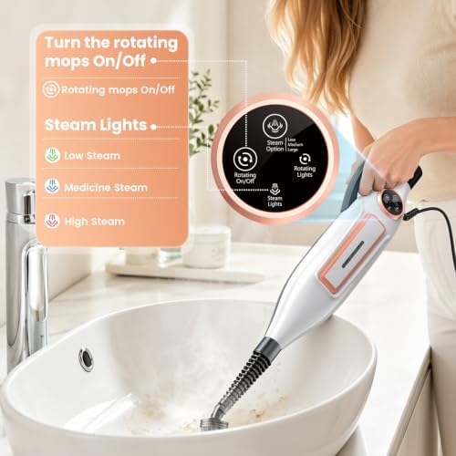 DEVOAC VM6 Scrubbing Steam Mop - Image 5