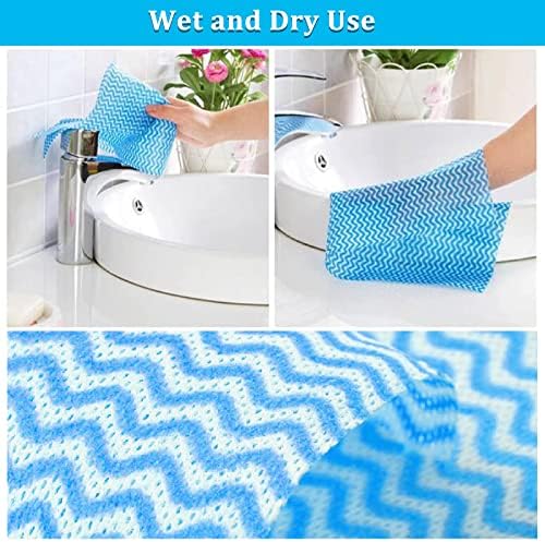 Disposable Cleaning Cloths, Dish Cloths Absorbent Kitchen Towels - Image 5