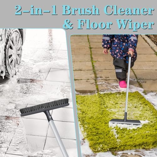 Floor Scrub Brush for Cleaning Bathroom, Garage and Deck - Image 6