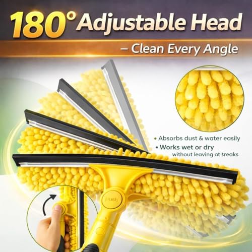 36 Feet High Reach Squeegee Window Cleaner Kit - Image 2
