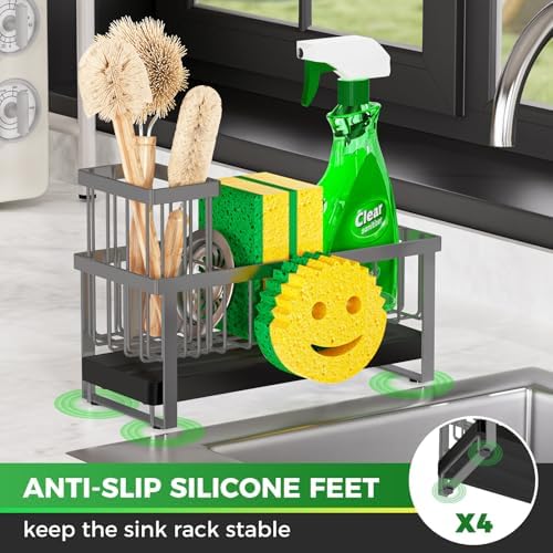 Sponge Holder for Kitchen Sink, Sink Caddy - Image 3