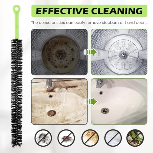 2 Pcs 16.5 Inch Flexible Drain Cleaning Brush Set - Image 4