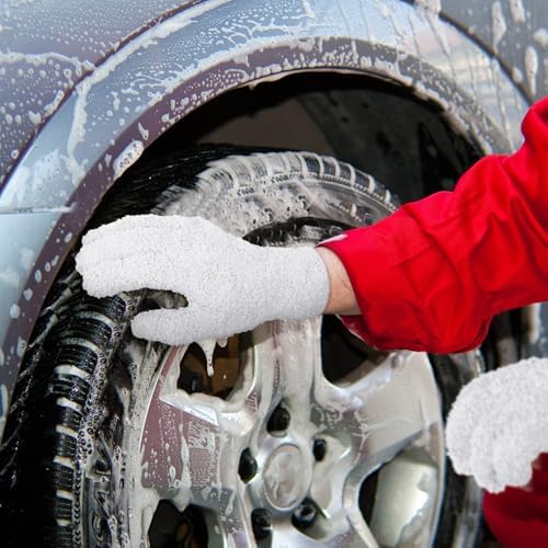 Patelai 3 Pairs Microfiber Dusting Gloves - Image 7