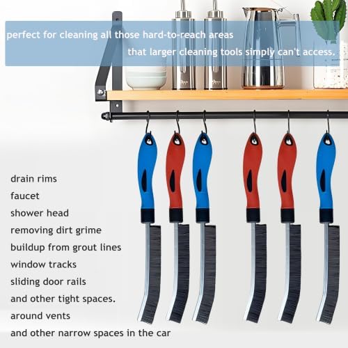 Crevice Cleaning Brush，Hard-Bristled Brush，Multifunctional Gap Brushes Tool - Image 4