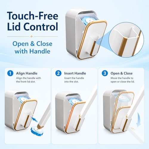 Disposable Toilet Brush and Holder Set - Image 3
