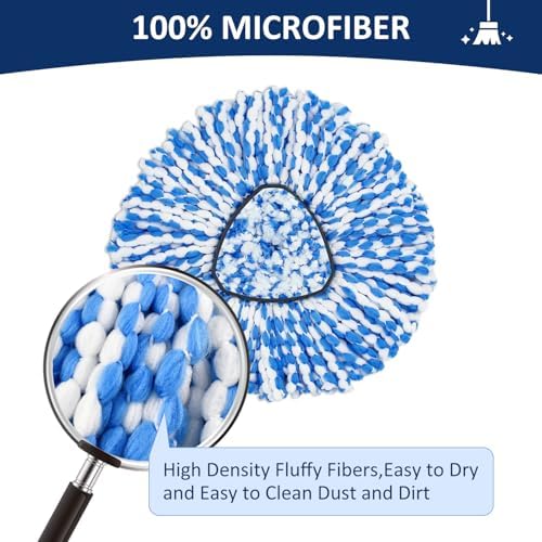 Spin Mop Head Replacements Compatible - Image 3