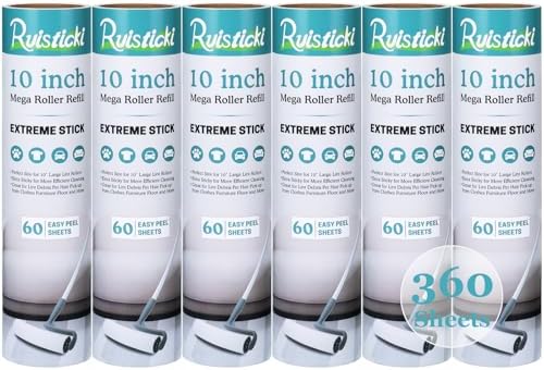 10 inch Large Lint Roller Refill Compatible by Unknown