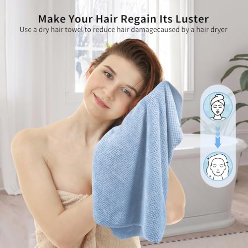 my novel things Large Microfiber Hair Towel - Image 5