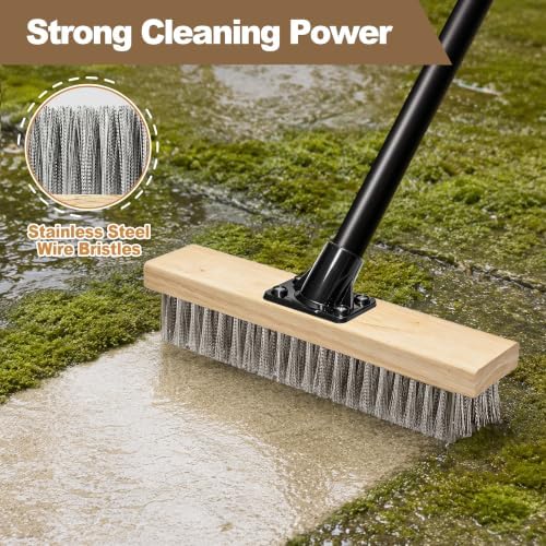 JEHONN Stainless Steel Wire Scrub Brush - Image 2