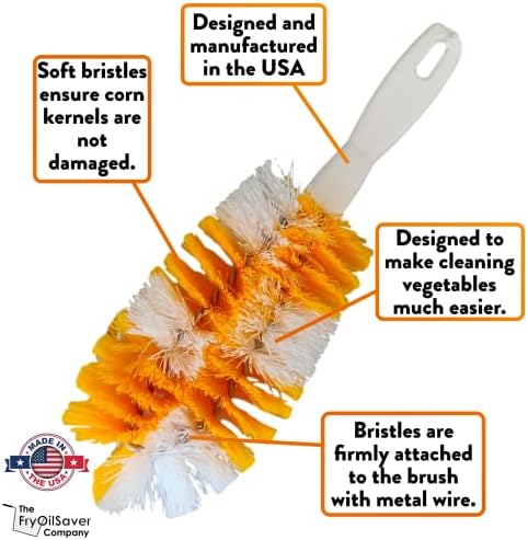 FryOilSaver Corn Silk Remover Brush - Image 5