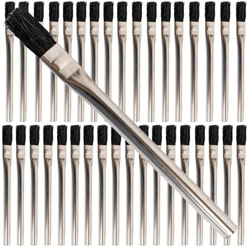 Pro Grade Acid Brushes, 1/2 Inch Flux Brush by ProGradeSupplies