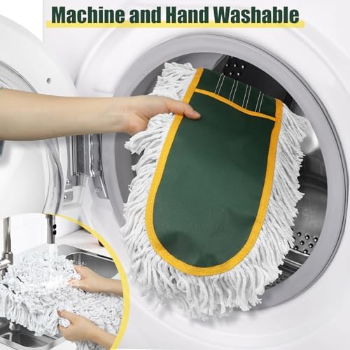 BUVE 24 Inch Commercial Dust Mop Heavy Duty, Dry Wet Dust Broom - Image 6
