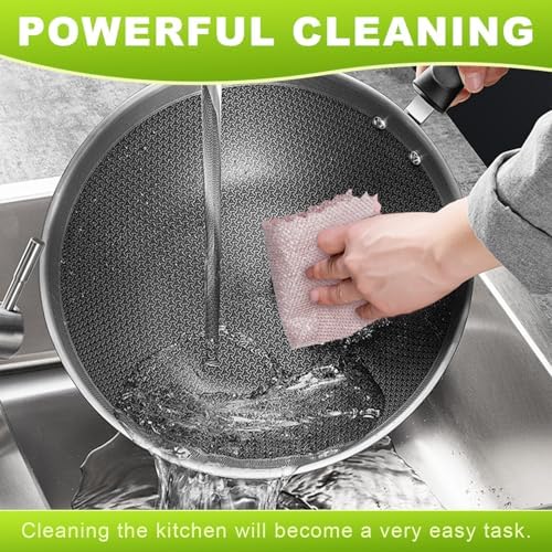 12 Pcs Multipurpose Wire Dishwashing Rag - Image 6