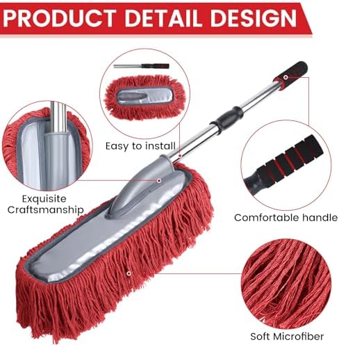 IPELY 2 Pack Large Car Duster Exterior Scratch Free - Image 7