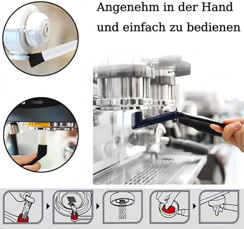 6-Piece Coffee Brush Professional Coffee Grinder Cleaning Brush Set, Dust - Image 4
