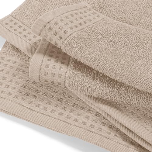 GLAMBURG 100% Cotton Oversized 2 Pack Bath Sheets 35x70, Ultra Soft Highly - Image 2