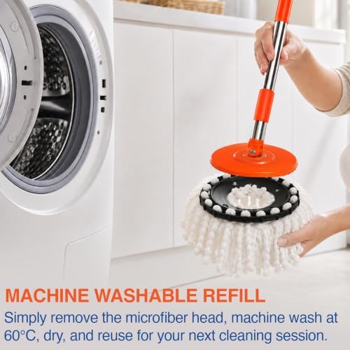 Macromax 10L Spin Mop and Bucket Set - Image 6