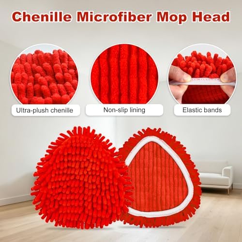 6 Pcs Chenille Duster Replacement Heads - Image 3