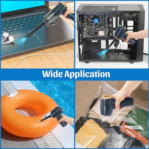 12000Pa Cordless Handheld Vacuum Cleaner, High Power Car Vacuum and Air Duster - Image 5