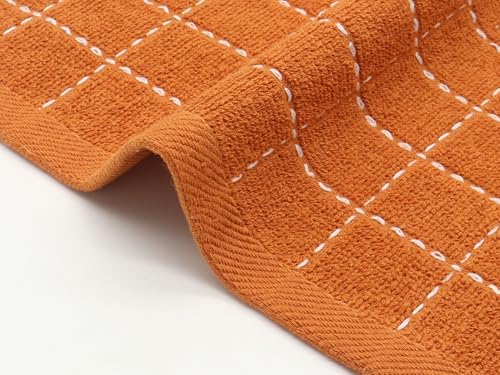 Cotton Dish Cloths, Dish Rags for Washing Dishes, 6 Pack - Image 4