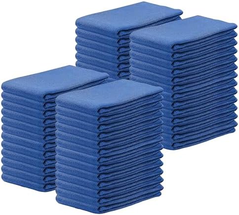 Blue Huck Towels by SupremePlus