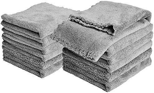Kyapoo Baby Washcloths 12 Pack 12x12 Inches Microfiber Coral Fleece Extra by Kyapoo