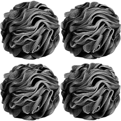 Fu Store Loofah Sponge Shower Loofahs 4 Colors Bath Sponges Body Scrubbers by FuStore