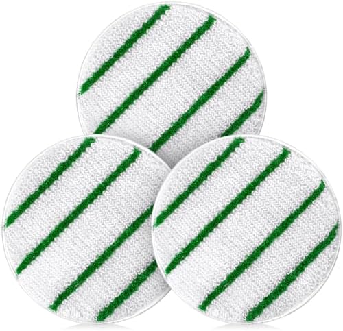 Tioncy 3 Pcs 17 Inches Synthetic Carpet Bonnet Scrubber Brush Carpet Bonnets by Tioncy