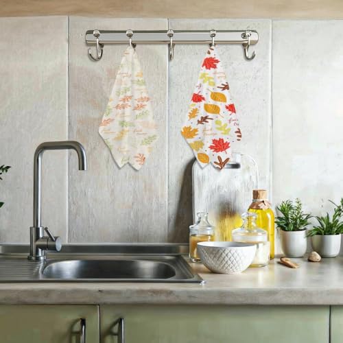 Fall Maple Leaf Trump Kitchen Towels Gifts - Image 6
