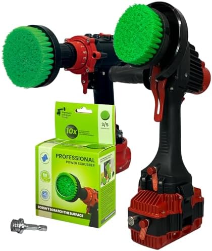 Premium Drill Brush Professional– 2in1 by Kornelypowerscrubbers