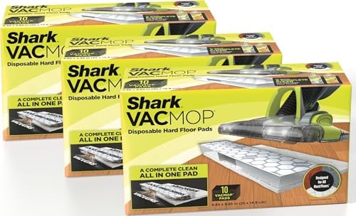 Shark VACMOP Disposable Hard Floor Pad Refills, Compatible by Unknown