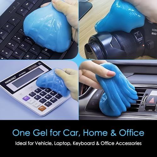 Car Cleaning Gel Putty, Reusable Dust Cleaner - Image 4