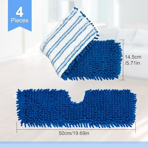 4 Pack Mop Heads Replacements Compatible - Image 4