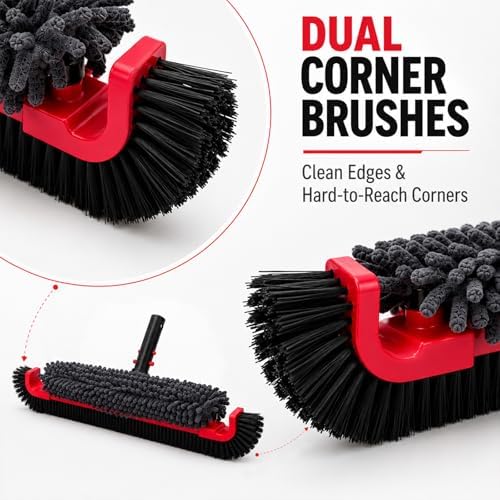 Sepetrel 22-Inch Curved Pool Brush Head, Chenille Scrubber - Image 3