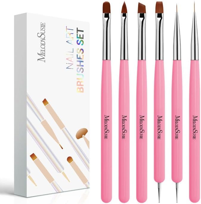 MelodySusie Nail Art Brushes Set by MelodySusie