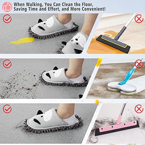 Detachable Dog Mop Slippers for Floor Dusting - Image 3