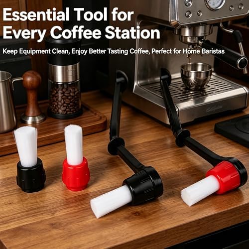 2 Pack Espresso Machine Cleaning Brush Set, Coffee Machine Steam Brush - Image 5