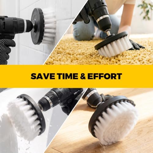 Holikme 5Inch Drill Brush, Soft Bristle Power Scrubber - Image 5