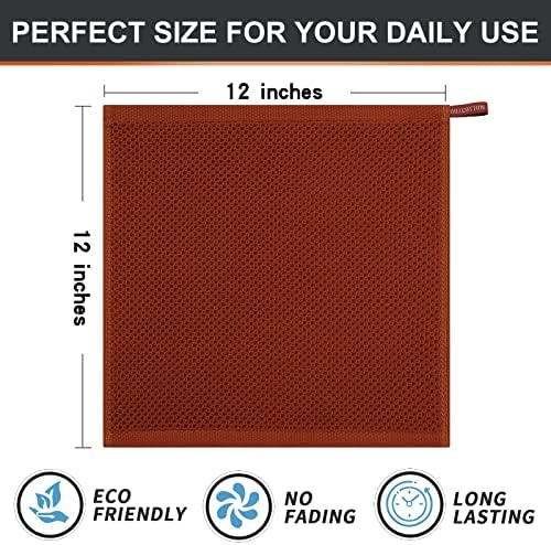 Kitinjoy 100% Cotton Waffle 6-Pack Kitchen Towels - Image 5