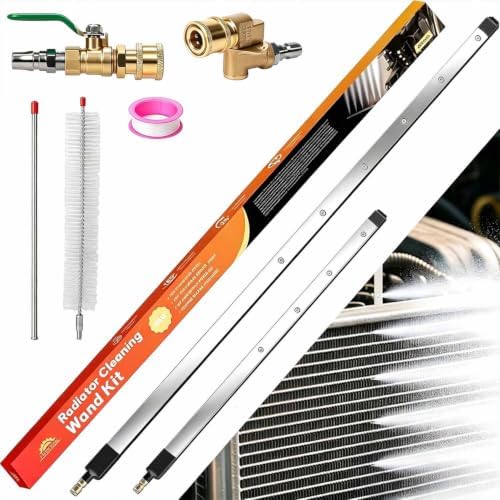 40" & 24" Upgraded Radiator Cleaning Wand Set by FREEYOU