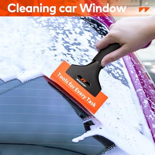 WRAPXPERT Window Tint Tools 2Pack, Small Squeegee 5 inch & Mini Squeegee - Image 2