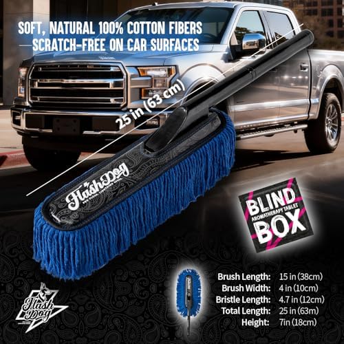 Flash Dog Wax-Treated Cotton Car Duster - Image 4