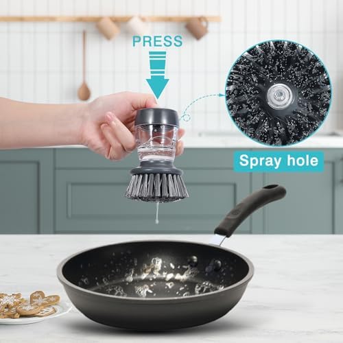 Dish Brush, Dish Scrubber & Dish Scrub Brush - Image 3