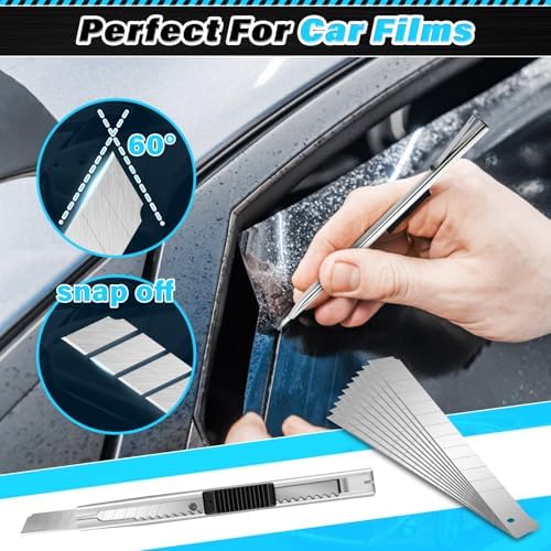 DIYSELF 18 Pcs Window Tint Kit, Vinyl Wrap Tool Kit, Water Blades Tool - Image 2