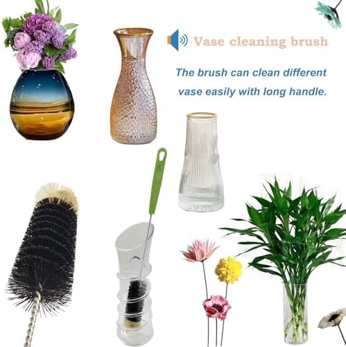 16" Water Bottle Brush for Cleaning, Dokpod Long Handle Bottle Cleaner Brush - Image 4