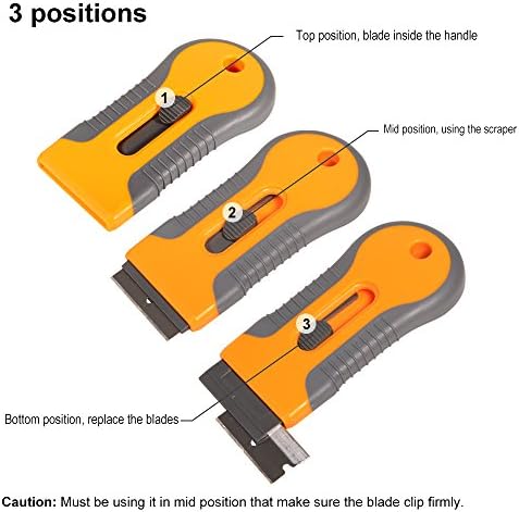 EHDIS Car Sticker Remover Glass Cooktop Razor Scraper - Image 2