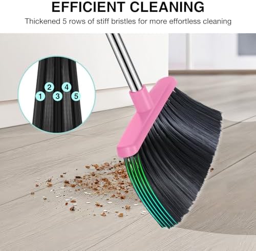 NACENA Broom and Dustpan Set - Image 6