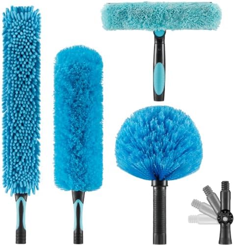 Ceiling Fan Cobweb Duster Kit Fits Threaded Extension Pole by HICAVAR