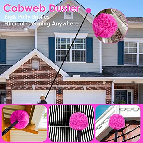 CALBEAU Pink Cleaning Supplies, Duster - Image 5